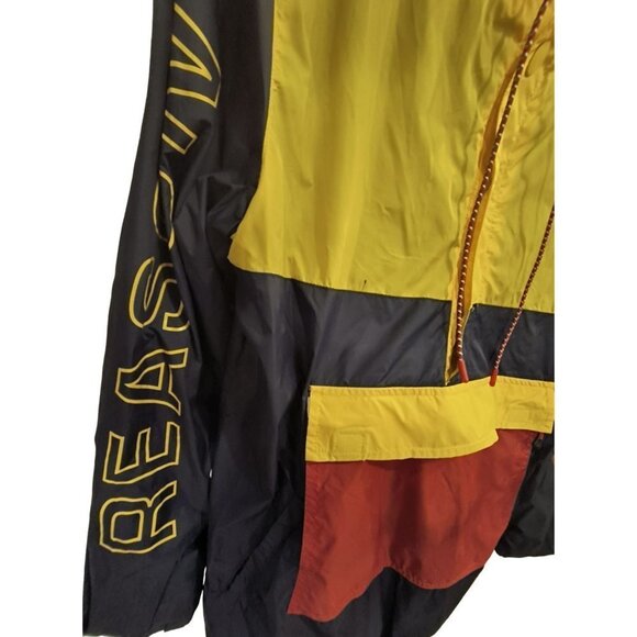Vintage Y2K Reason Overhead Windbreaker Jacket With Sleeve Print   Men's Size XL - Picture 6 of 9